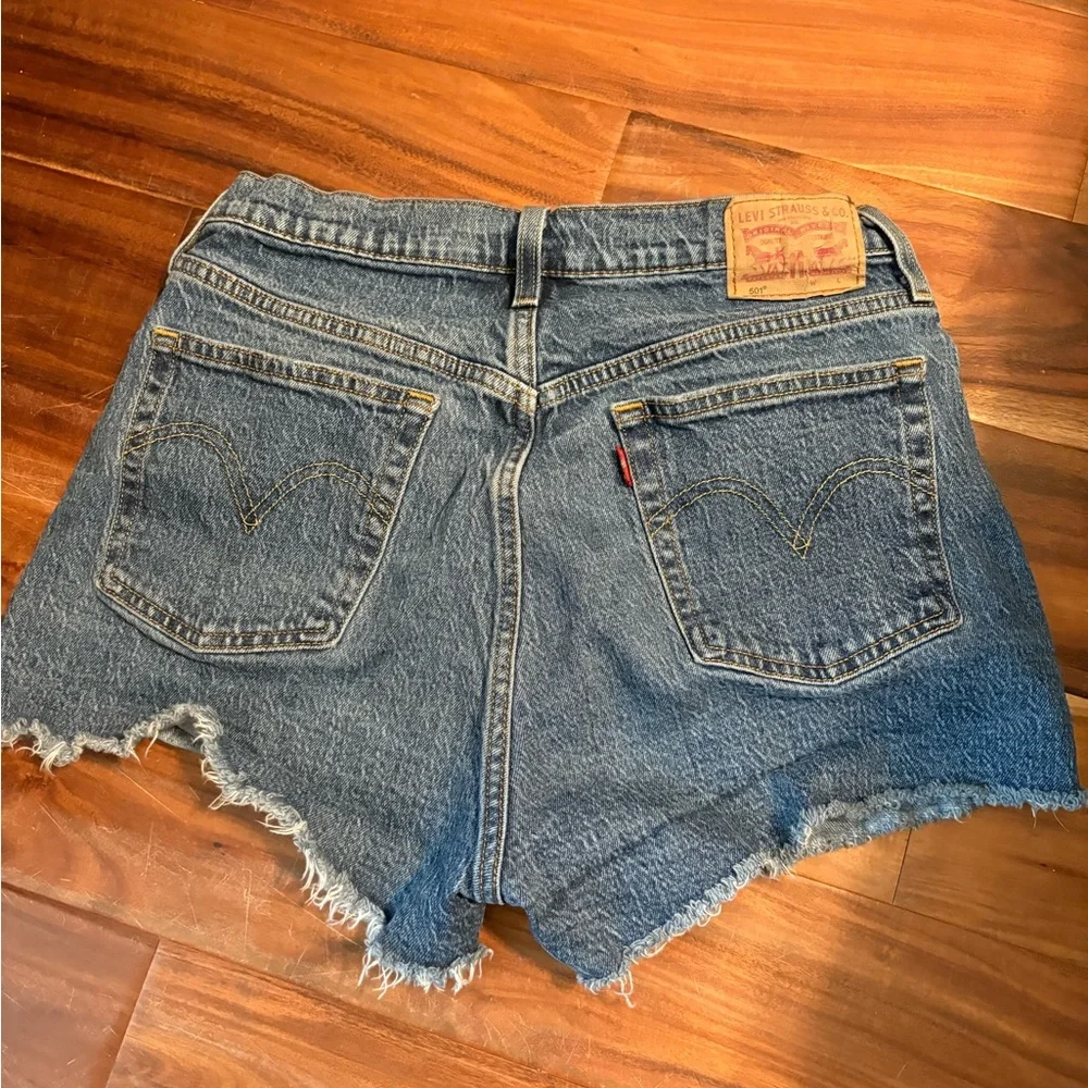 Levi’s Denim Blue Women's Shorts‎ 501 (0882)